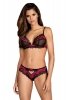 Obsessive Tulia set bielizna nocna komplet biustonosz + stringi